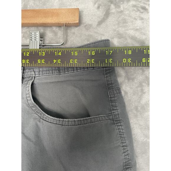 Columbia Regular Fit Mens Gray Pants 34x32 Casual Outdoors Cotton Blend Stretch - Picture 5 of 13